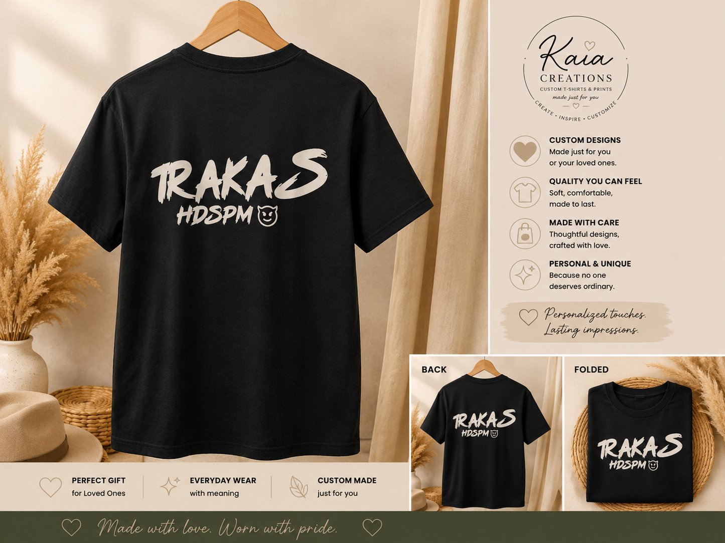Trakas HDSPM T-Shirt – Bold Graphic Streetwear Tee
