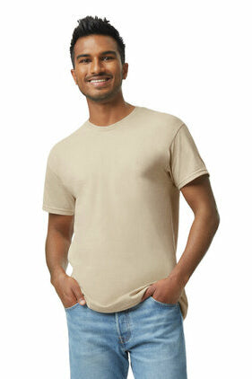 Heavy Cotton T-shirt - Sand Color