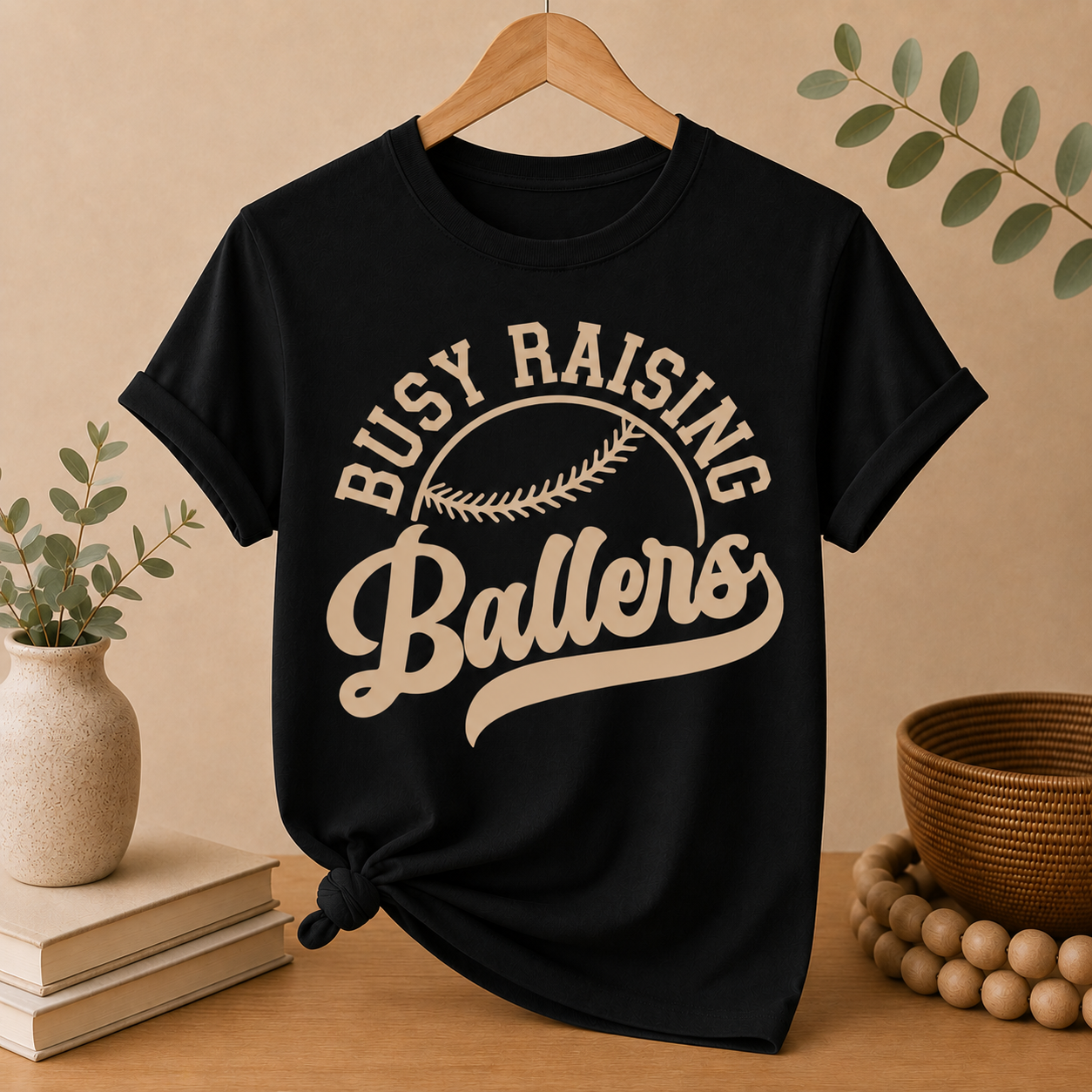 Busy Raising Ballers T-Shirt